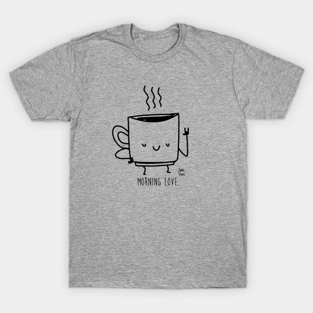 Morning Love. T-Shirt by Coffee4Lovers